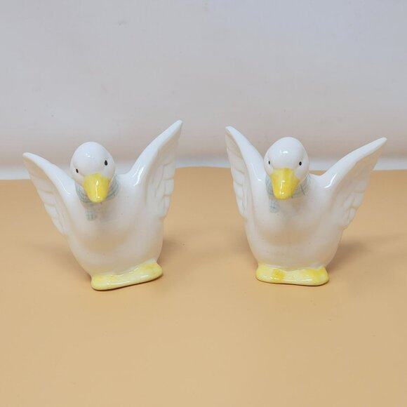 Vintage George Good Napkin/Card Holder Ceramic Duck Made In Taiwan - Picture 1 of 11